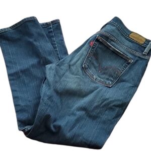Levis 515 Jeans Womens Size 8 Short Denim Boot Cut Pants